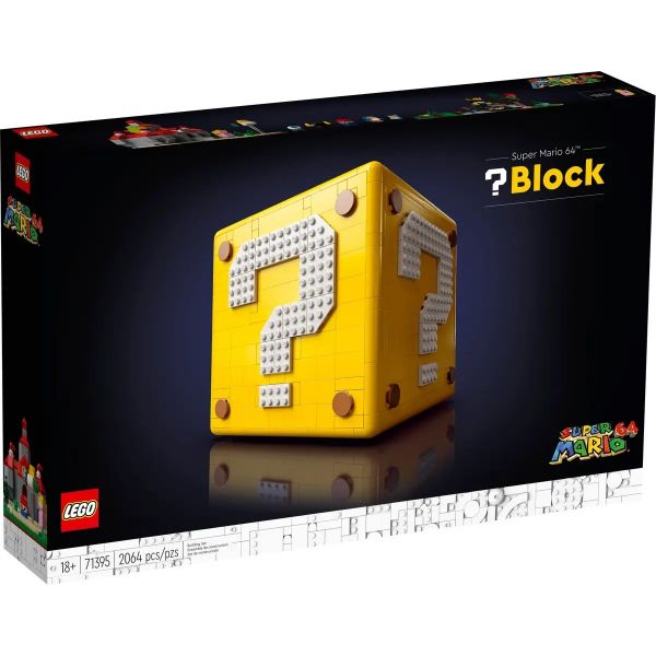 Блоковий конструктор LEGO Блок вопросительных знаков Super Mario 64 (71395)