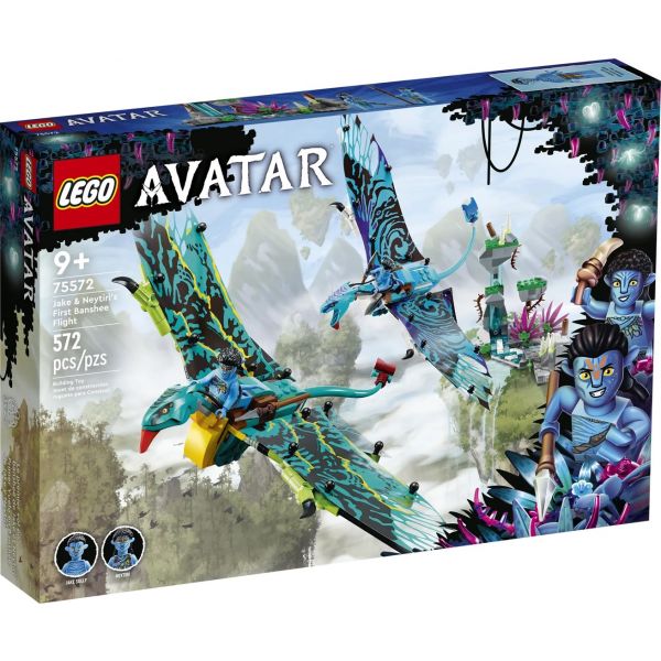 Конструктор LEGO Avatar Первый полёт Джейка и Нейтири на банши (75572)