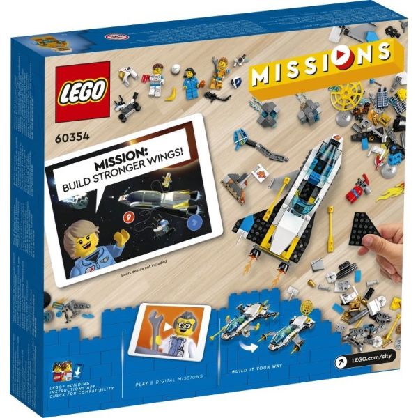 Блочный конструктор LEGO Миссии по спасению диких животных (60353)