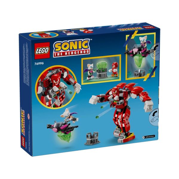 Блочный конструктор LEGO SONIC Страж робот Ехидны Наклз (76996)  