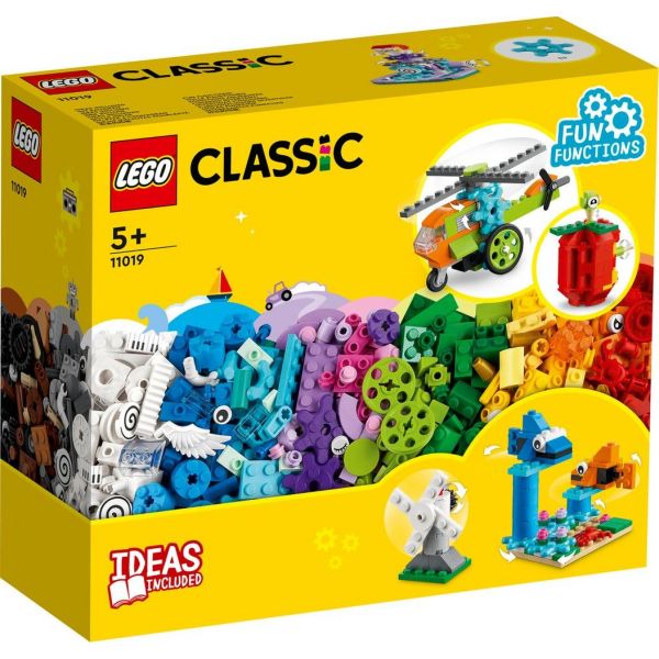 Блоковий конструктор LEGO Classic Кубики и функции 500 деталей (11019)