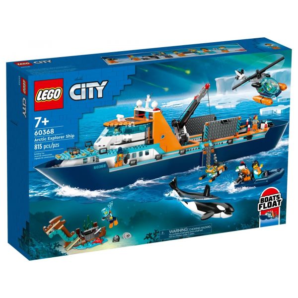 Конструктор LEGO City Арктический исследовательский корабль (60368)