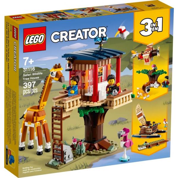 Конструктор LEGO Creator Будиночок на дереві для сафарі(31116)