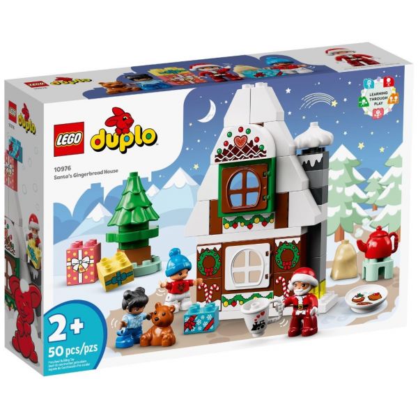 Конструктор LEGO DUPLO Пряниковий будиночок Санта Клауса (10976)