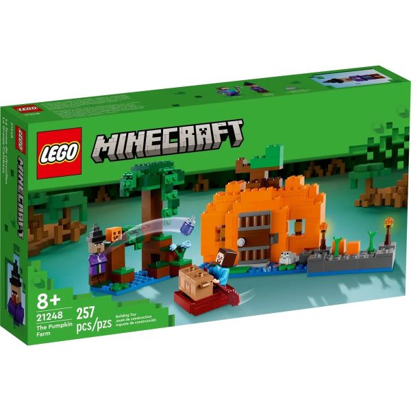 Конструктор LEGO Minecraft  Гарбузова ферма (21248) 