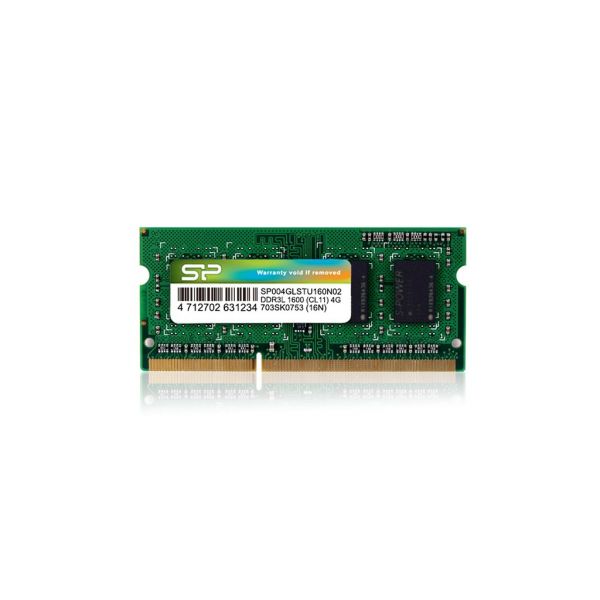 Оперативна пам'ять Silicon Power 4 GB SO-DIMM DDR3 1600 MHz (SP004GLSTU160N02)