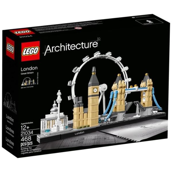 Блочный конструктор LEGO Architecture London
