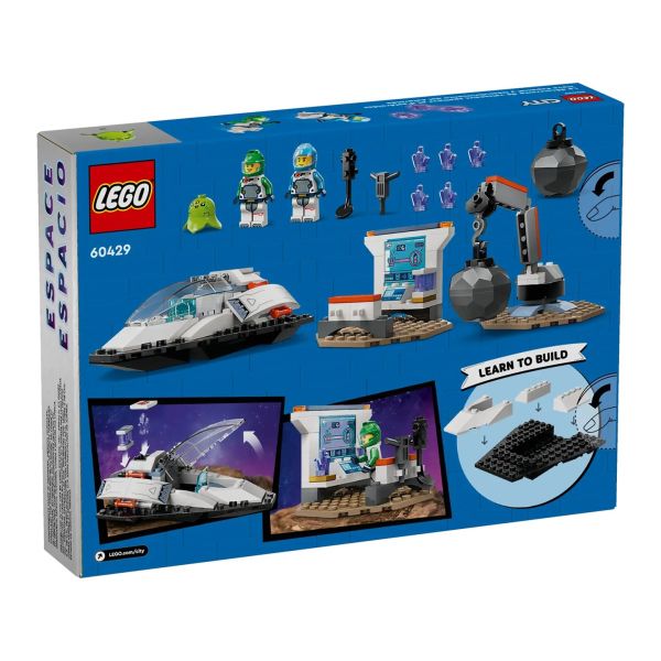 Блоковий конструктор LEGO City Космічний корабель і дослідження астероїда (60429)