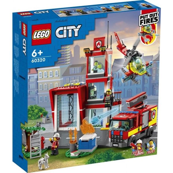 Конструктор LEGO City Пожарная часть (60320)