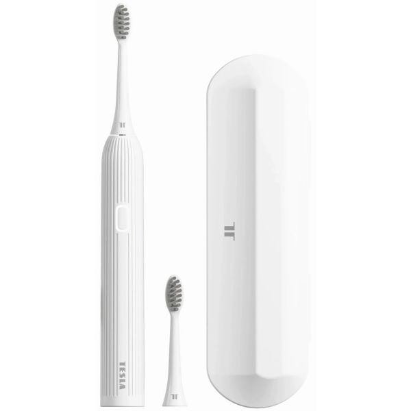 Електрична зубна щітка Tesla Deluxe TSL-PC-TSD200W white