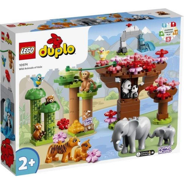 Конструктор LEGO DUPLO  Дикие животные Азии (10974)  