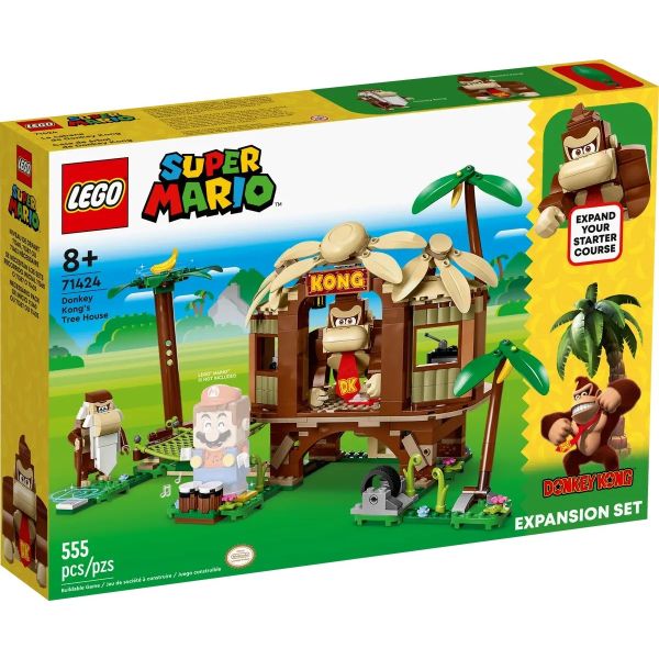 Конструктор LEGO Super Mario  Будинок на дереві Донкі Конґ (71424)