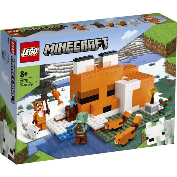 Конструктор LEGO Minecraft Нора лисиці (21178 )