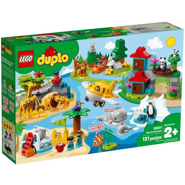 Блоковий конструктор LEGO Duplo Тварини світу (10907)