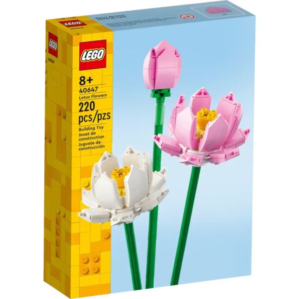 Блоковий конструктор LEGO Квіти Лотоса (40647)