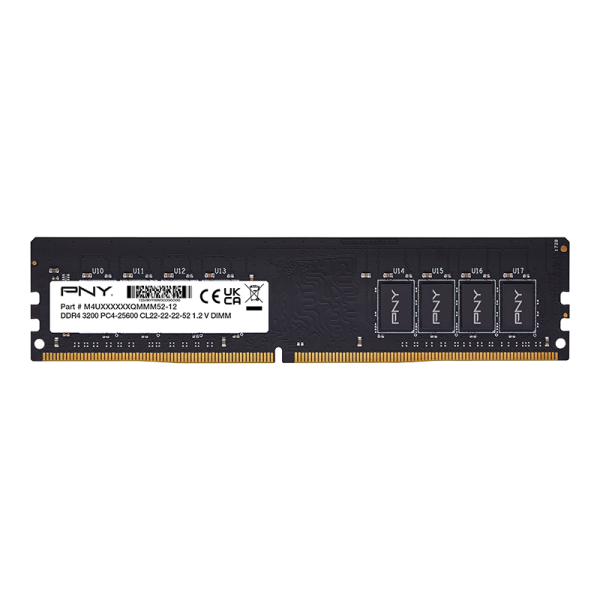 Оперативна пам'ять PNY Performance 16 Gb DDR4 3200 MHz (MD16GSD43200-TB)
