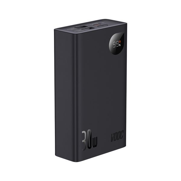 Внешний аккумулятор (Power Bank )Baseus Adaman 2 Metal Digital Display 20000mAh 30W Black (PPAD050101)